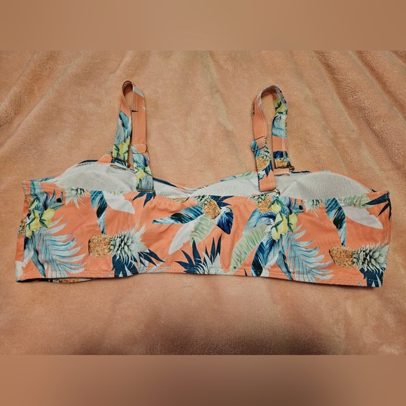 🩷5/$25🩷 Tropical Bow Bikini, Plus Size 3X - Picture 7 of 15